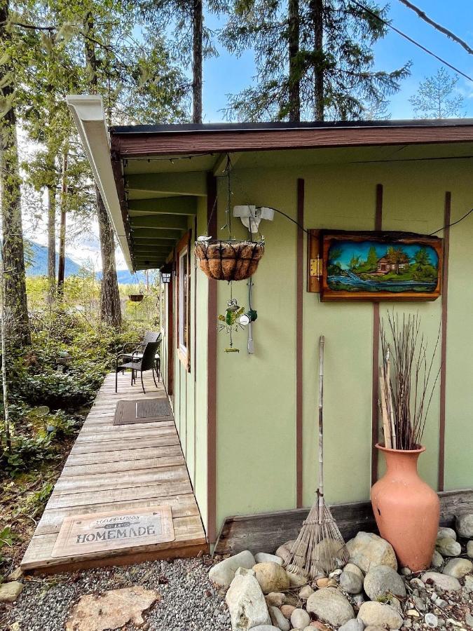 Mt Rainier Little Green Cabin On Big Creek! Ashford Exteriér fotografie