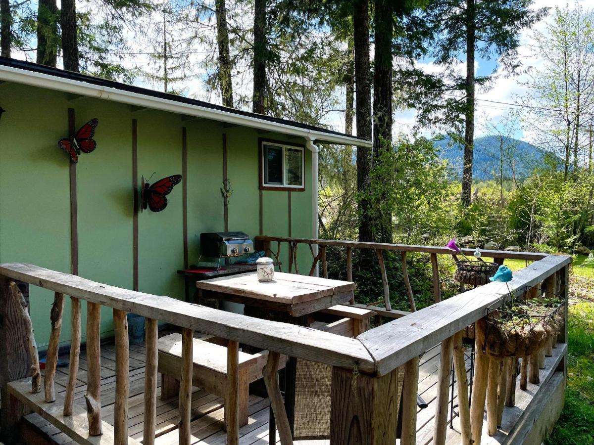 Mt Rainier Little Green Cabin On Big Creek! Ashford Exteriér fotografie
