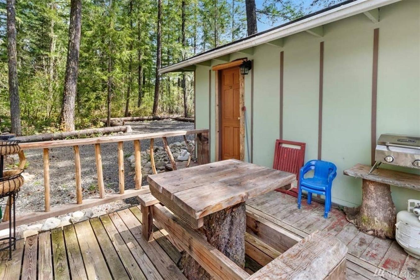 Mt Rainier Little Green Cabin On Big Creek! Ashford Exteriér fotografie