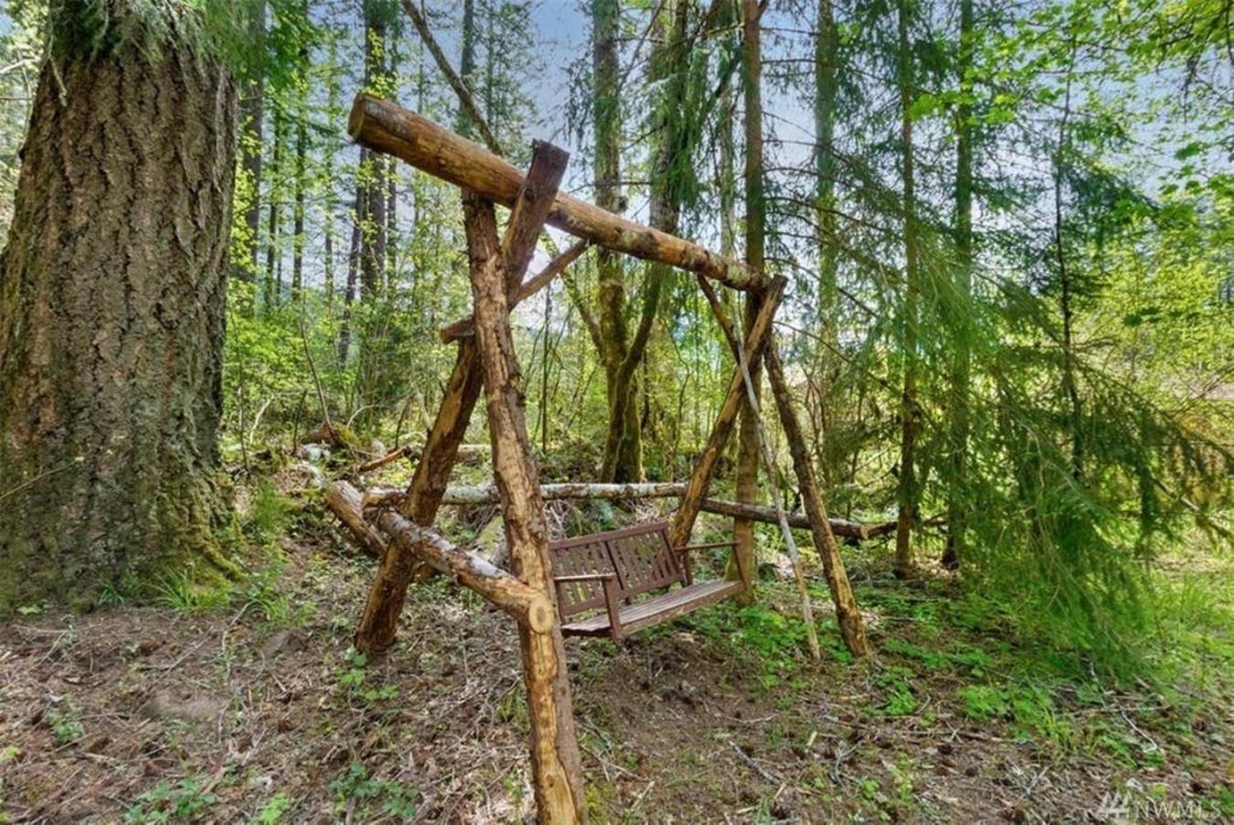 Mt Rainier Little Green Cabin On Big Creek! Ashford Exteriér fotografie